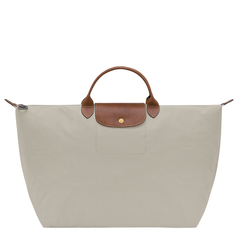 Le Pliage Original L 旅行包 , 鹅卵石 - 再生帆布  - 查看 1 7