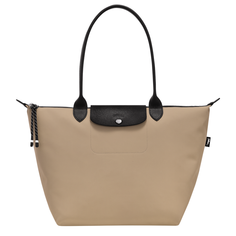 Le Pliage Energy L Tote bag , Clay - Recycled canvas  - View 1 of  6