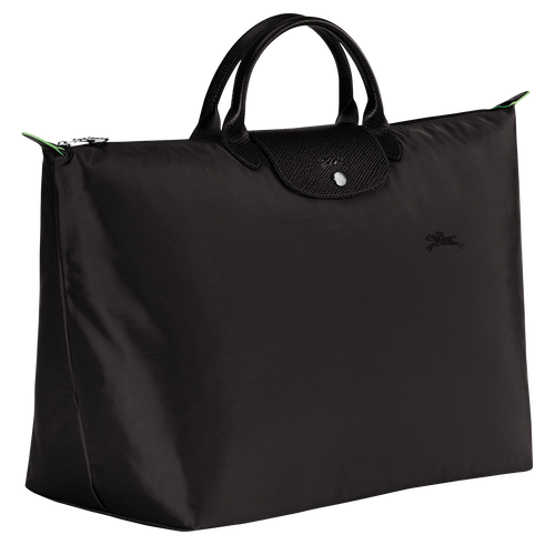 Le Pliage Green S Travel bag , Black - Recycled canvas - View 3 of  7