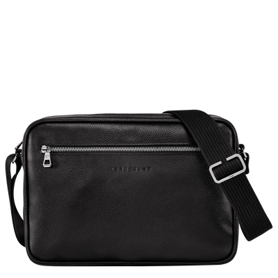 Le Foulonné M Camera bag , Black - Leather