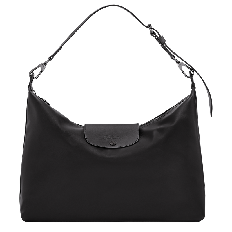 Le Pliage Xtra XL Hobo 袋 , 黑色 - 皮革  - 查看 1 7
