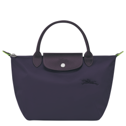 Le Pliage Green S 小号手提包 , 浆果紫 - 再生帆布