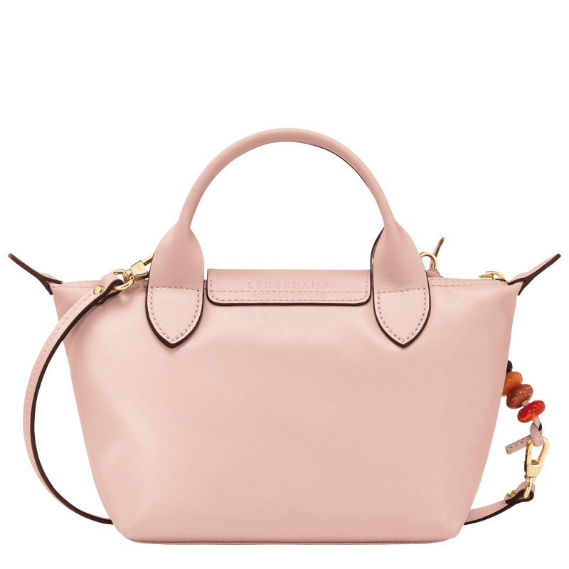 Le Pliage Xtra XS Handbag , Nude - Leather  - View 4 of  5
