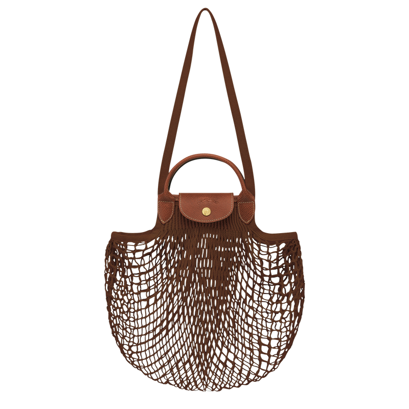 Le Pliage Filet L 手提包 , 烟草色 - 帆布  - 查看 1 4
