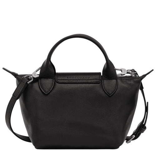 Longchamp x Robert Indiana XS 手提包 , 黑色 - 皮革 - 查看 4 5