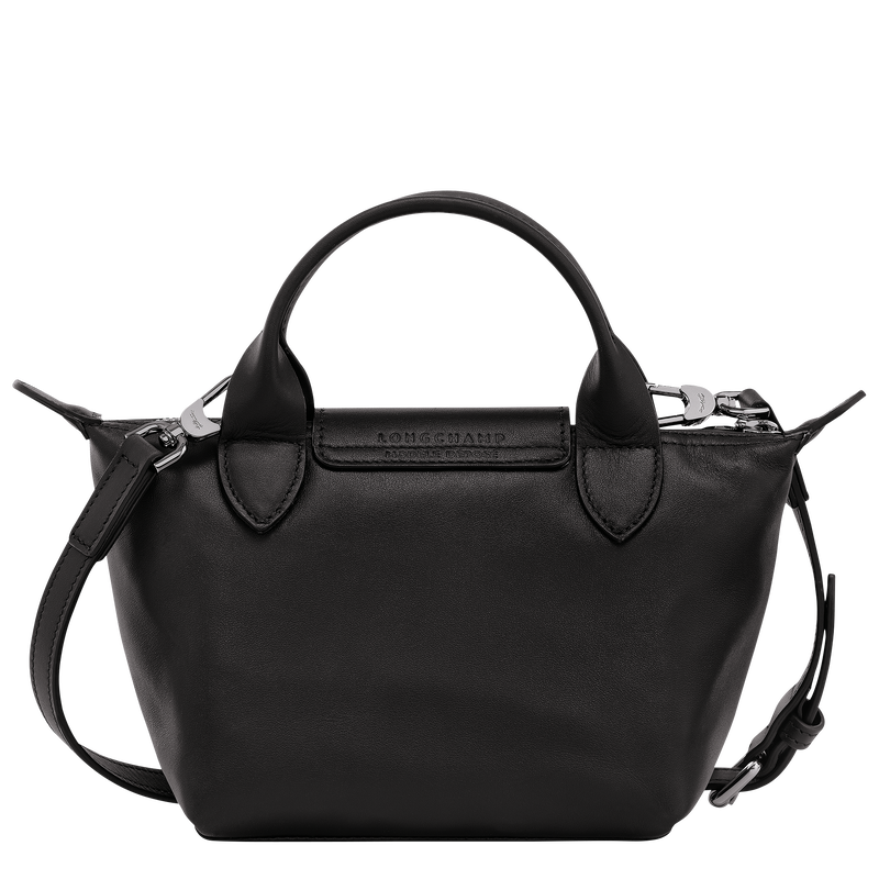 Longchamp x Robert Indiana XS 手提包 , 黑色 - 皮革  - 查看 4 5