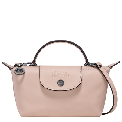 Le Pliage Xtra XS Pouch , Nude - Leather