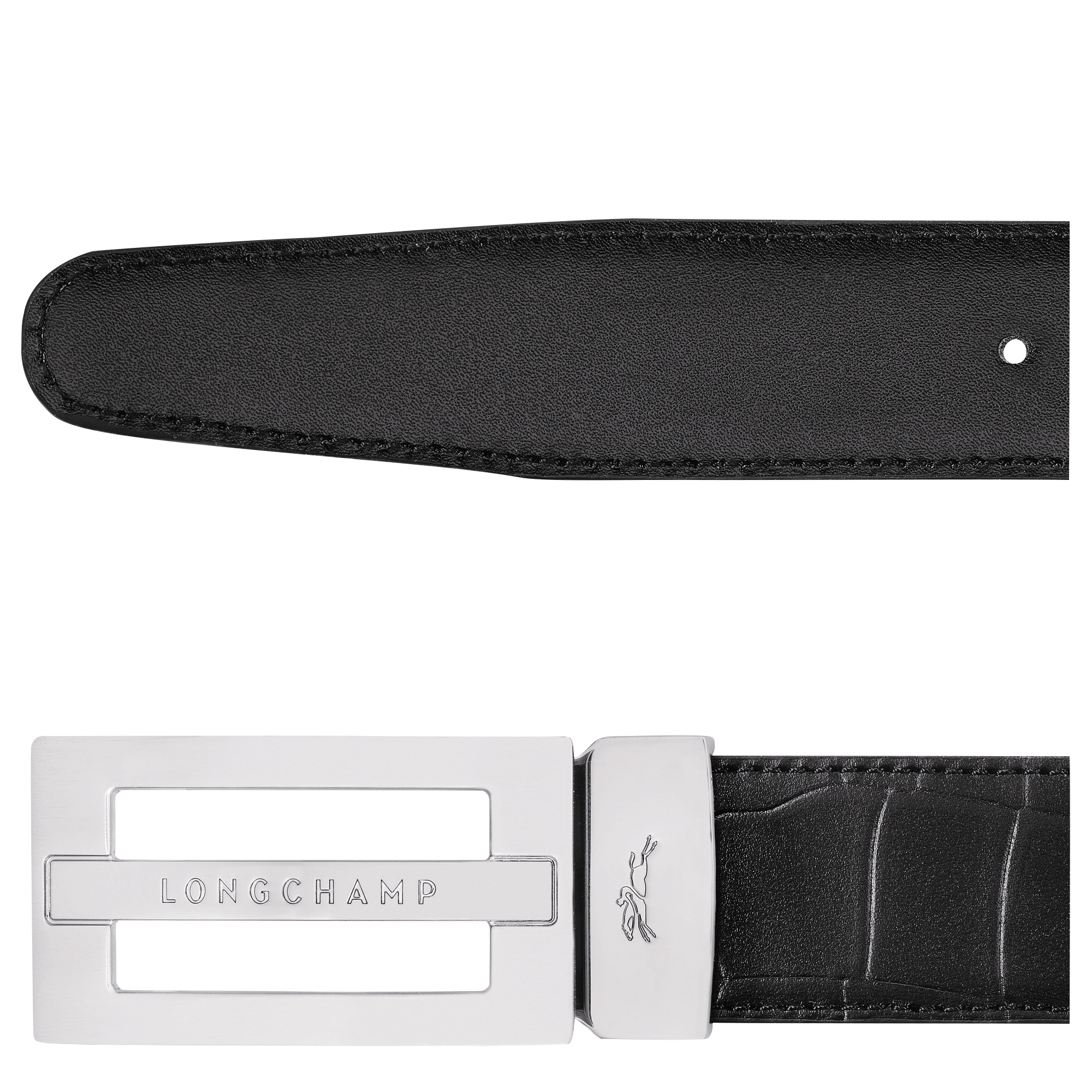 Men's belt, Black - View 4 of
5 - zoom in Delta Box Men's belt, Black