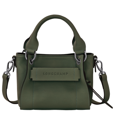 Longchamp 3D XS 手提包 , 卡其色 - 皮革