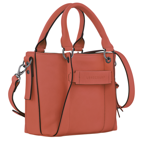 Longchamp 3D S Handbag , Sienna - Leather - View 3 of  5