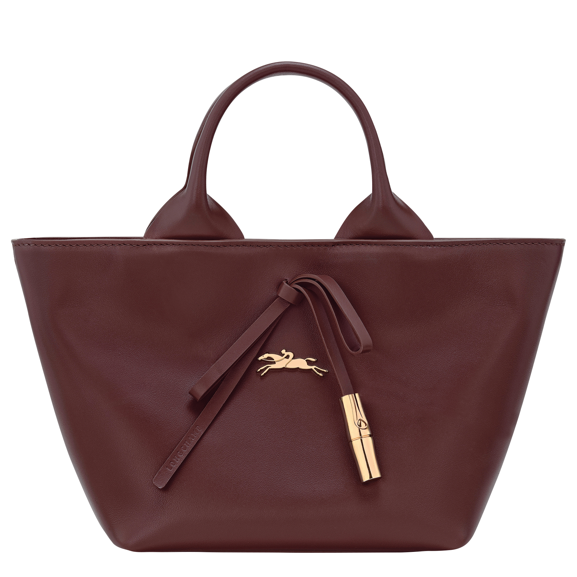 Le Roseau 手提包 XS, 勃艮第色