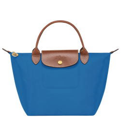Le Pliage Original S 小号手提包 , 深蓝色 - 再生帆布