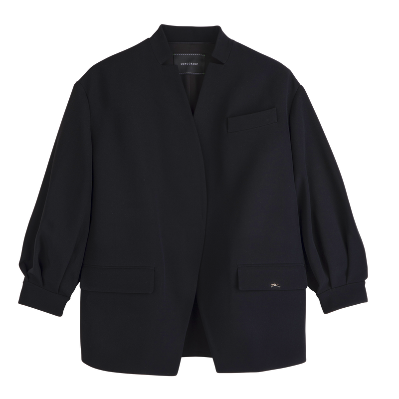 Jacket , Black - Crepe  - View 1 of  4