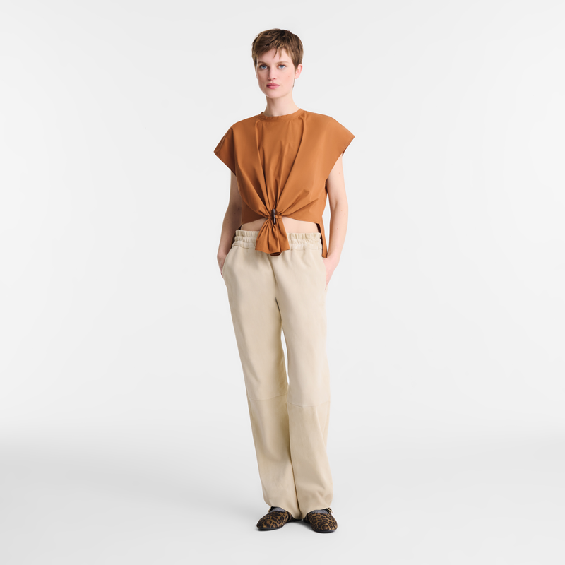 上衣 , 腰果棕 - 府绸  - 查看 2 5