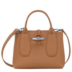 Roseau S Handbag , Natural - Leather