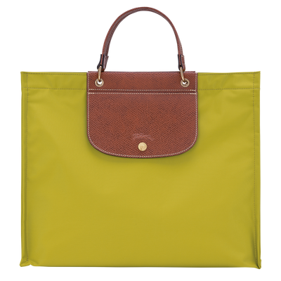 Cabas Longchamp L Tote Bag , Kiwi Green - Canvas