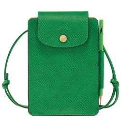 Épure XS Crossbody bag , Green - Leather