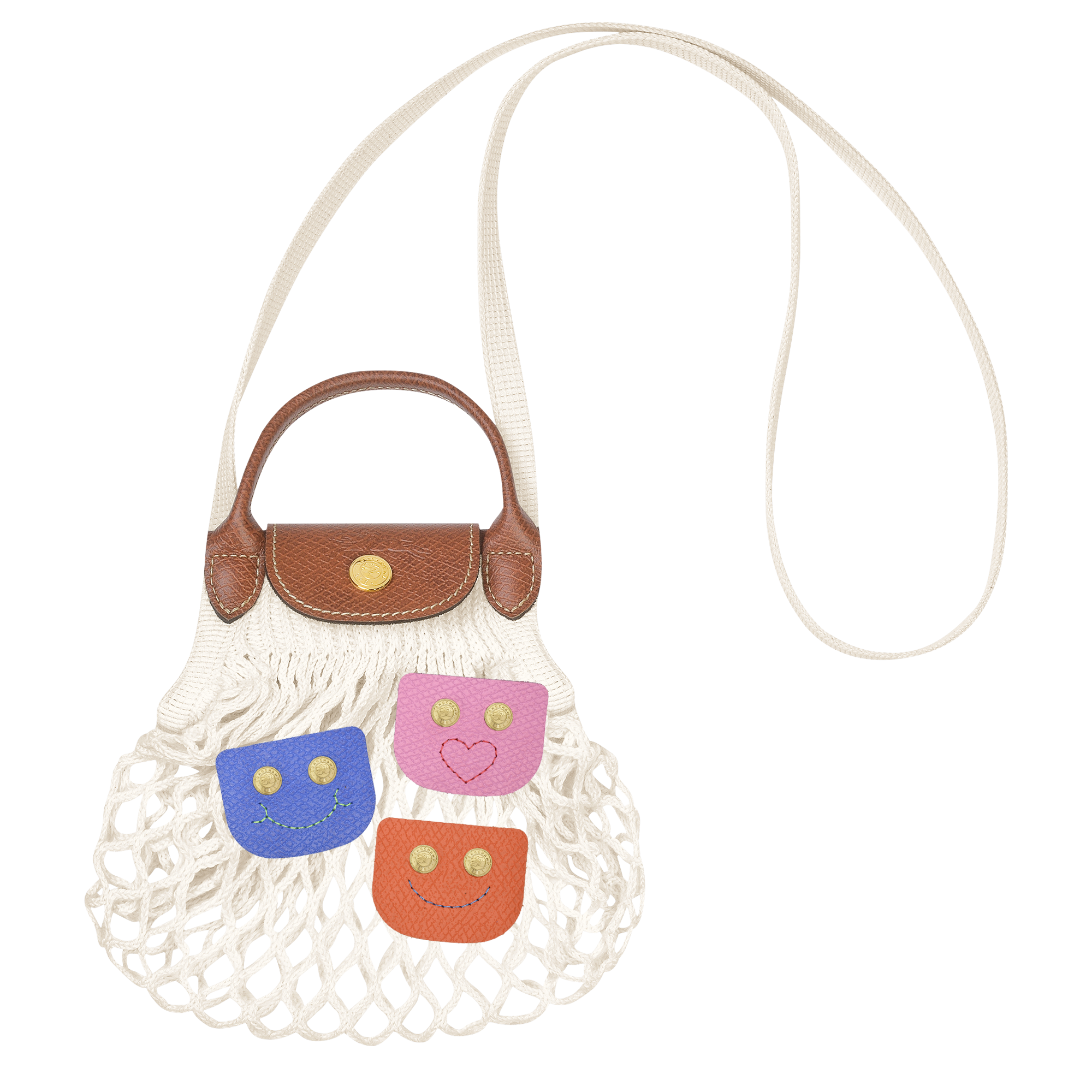 Le Pliage Filet Mesh bag XS, Ecru