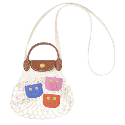 Le Pliage Filet Mesh bag XS, Ecru