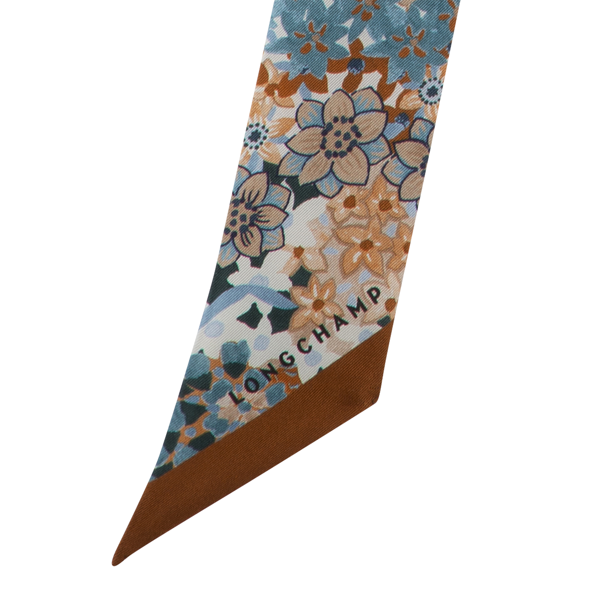 细丝带, 深褐色 - 查看 3
        3 - 放大 花卉项链 细丝带, 深褐色