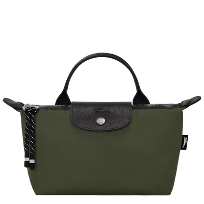 Le Pliage Energy 小袋 , 卡其色 - 再生帆布