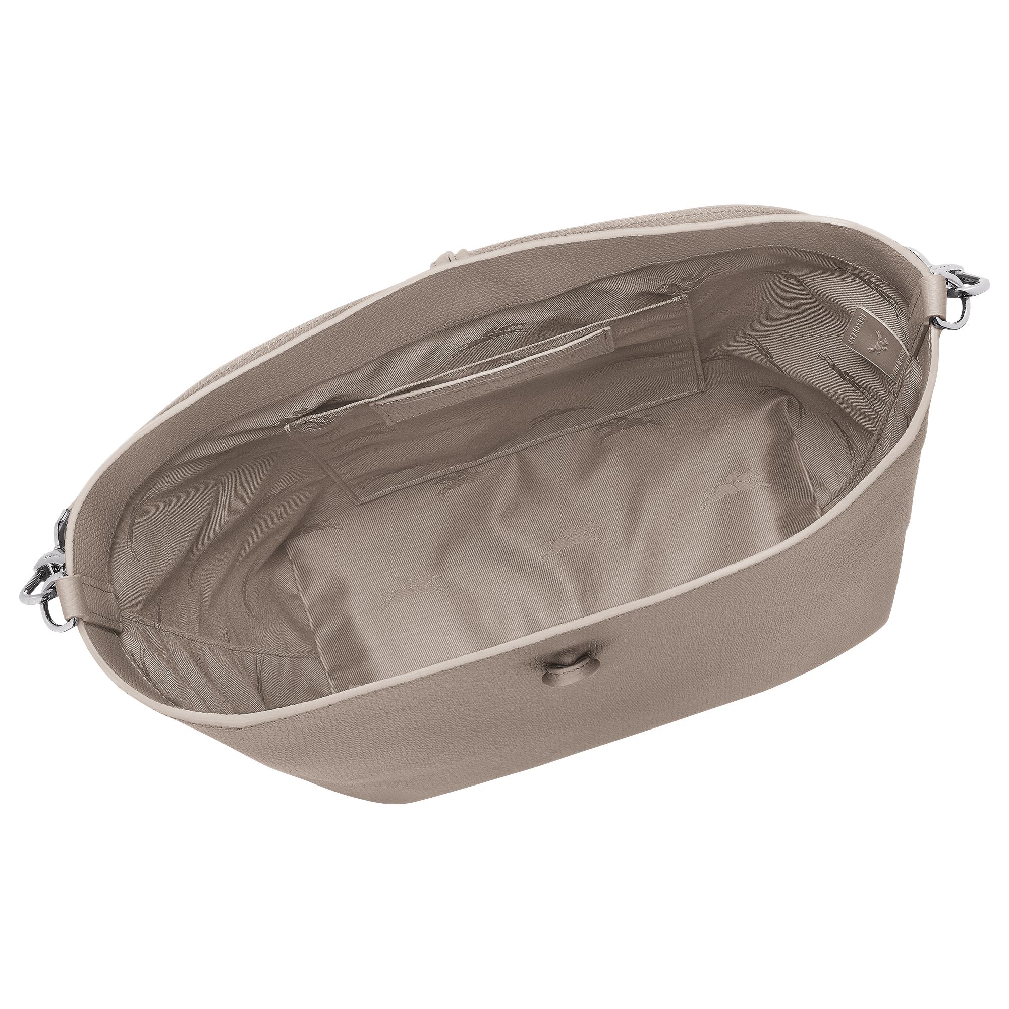 Le Roseau Hobo bag M, Clay