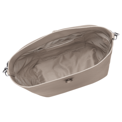 Le Roseau Hobo bag M, Clay