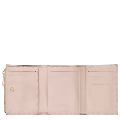 Épure Compact wallet, Petal Pink