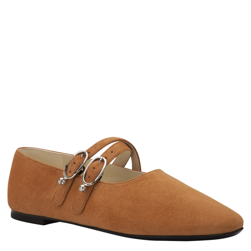 Le Foulonné 系列 平底鞋 , 琥珀棕 - 皮革  - 查看 3 5
