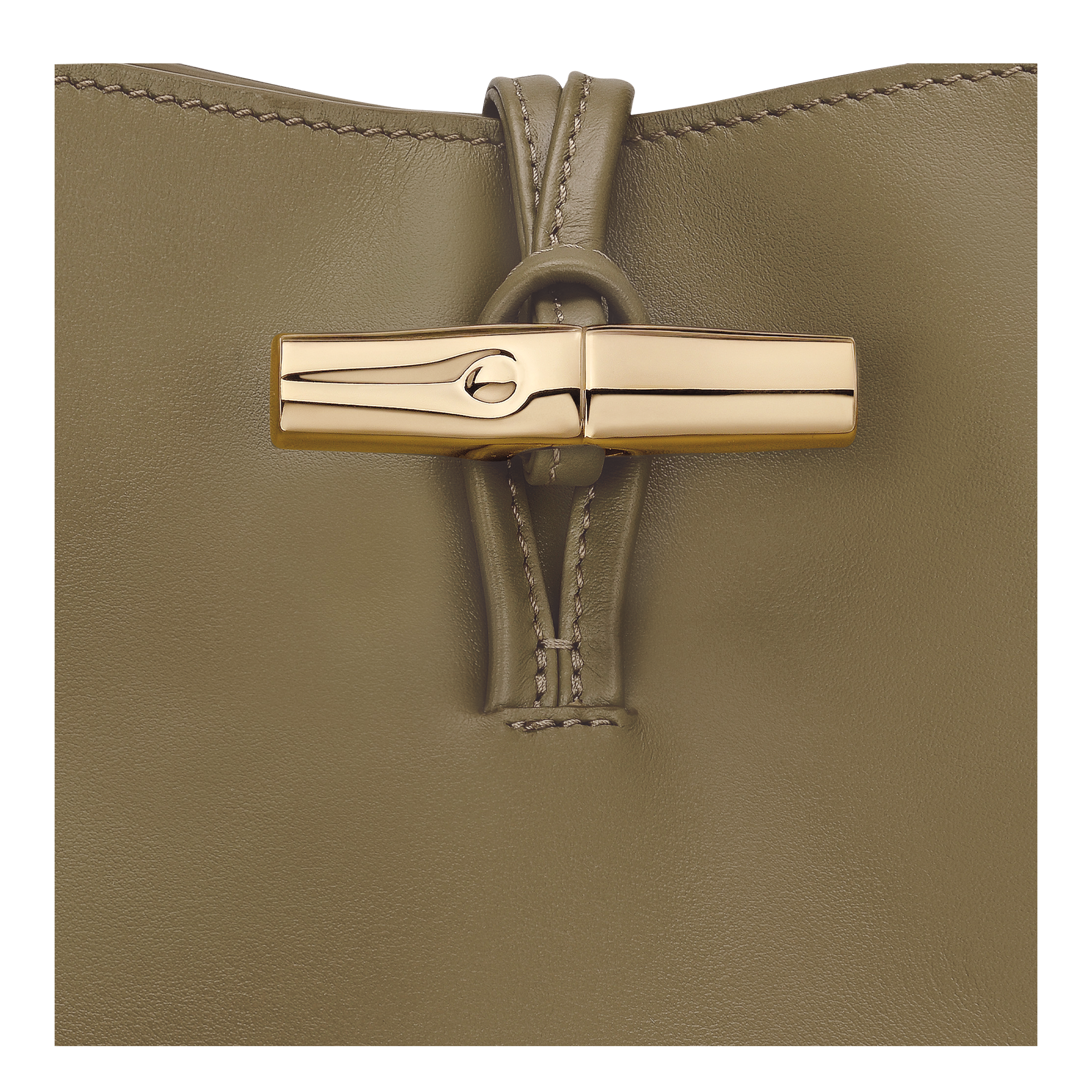 Le Roseau Hobo bag M, Olive