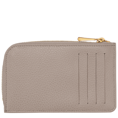 Le Foulonné Card holder , Turtledove - Leather