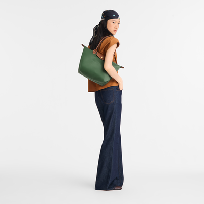 Le Pliage Original M 托特包 , 英伦绿 - 再生帆布