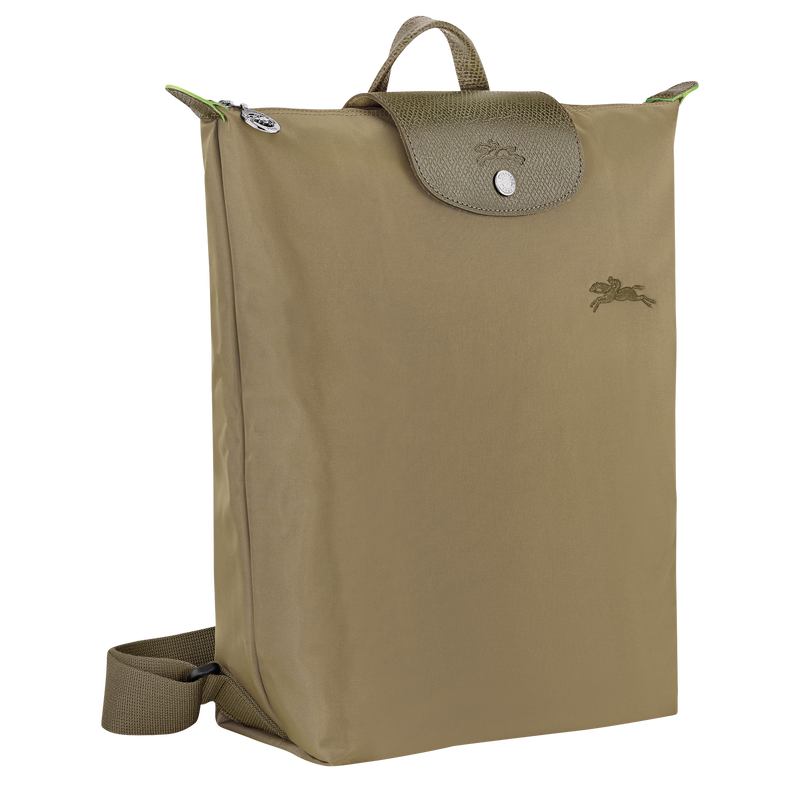 Le Pliage Green M Backpack , Artichoke - Recycled canvas  - View 2 of  6