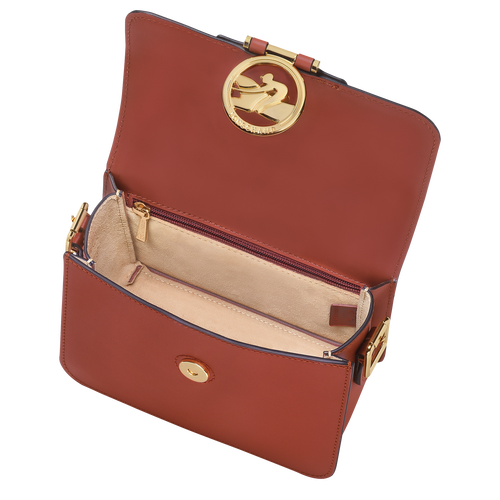 Box-Trot 小号斜挎包S, 赤褐色