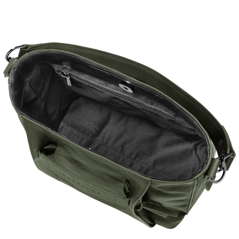 Longchamp 3D S 斜挎包 , 卡其色 - 皮革  - 查看 5 6