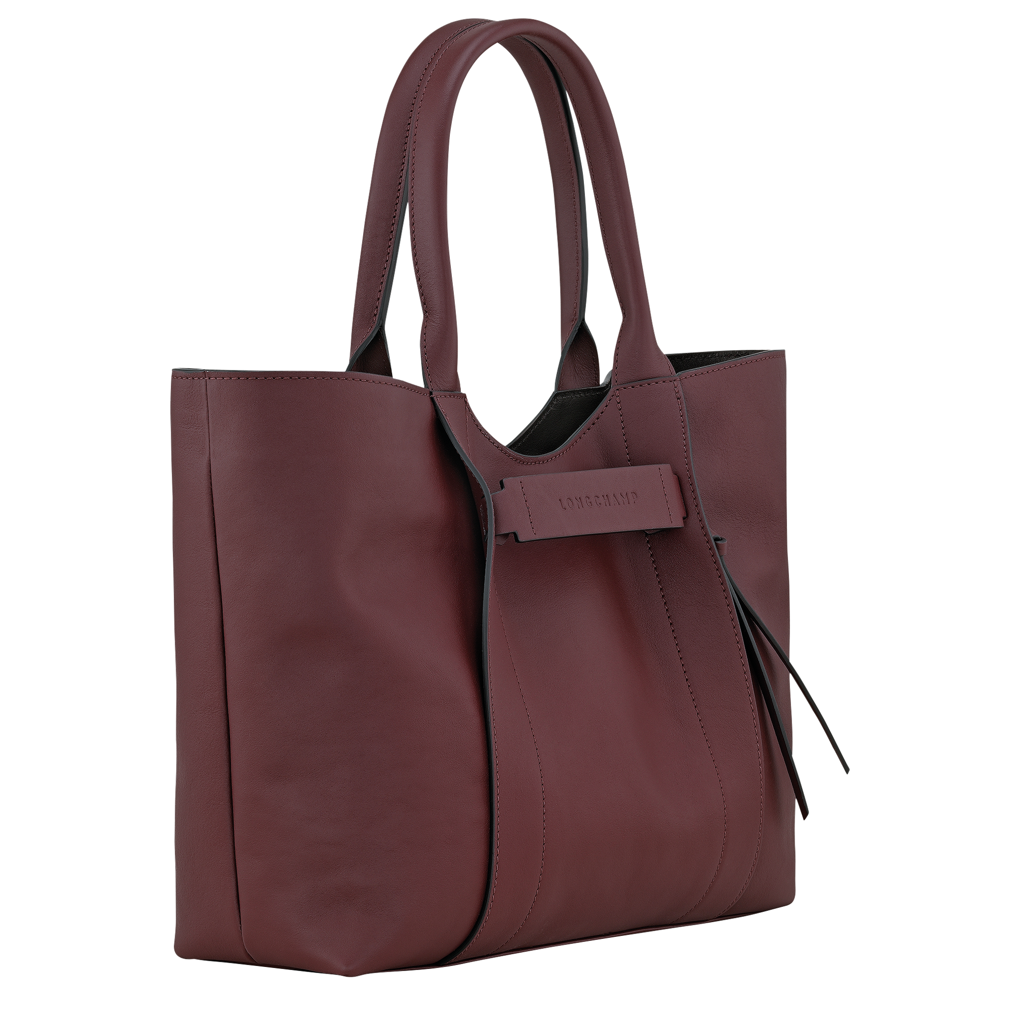 Longchamp 3D 单肩包  L, 勃艮第色
