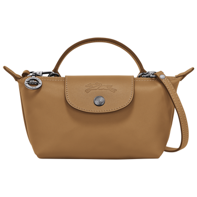 Le Pliage Xtra XS Pouch , Tobacco - Leather