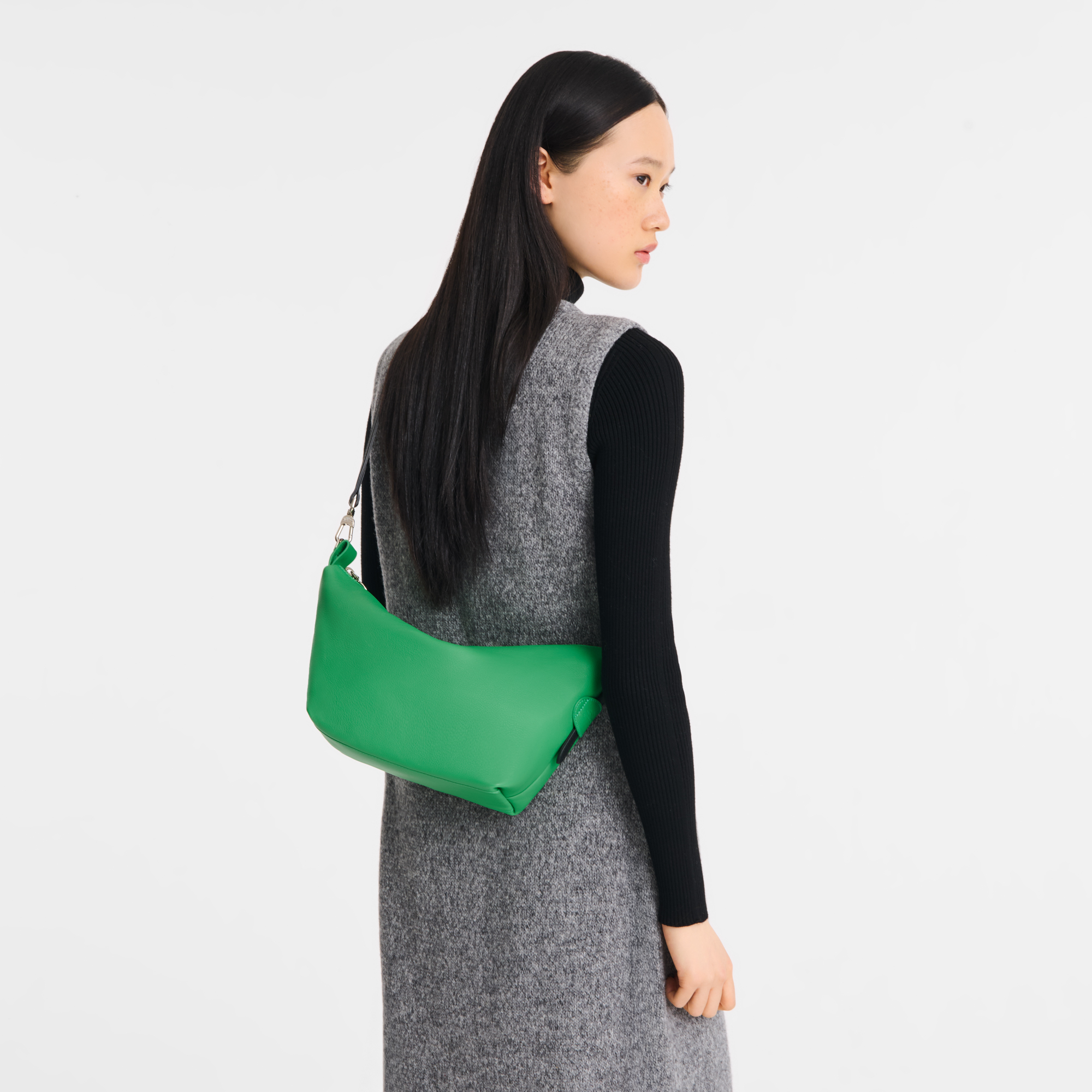 Crossbody bag S, Green - View 1 of
1 - zoom in Le Slouchy Crossbody bag S, Green