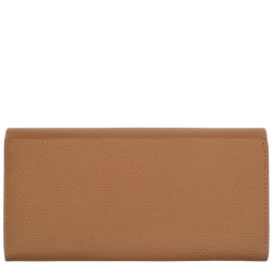 Roseau Continental wallet , Natural - Leather
