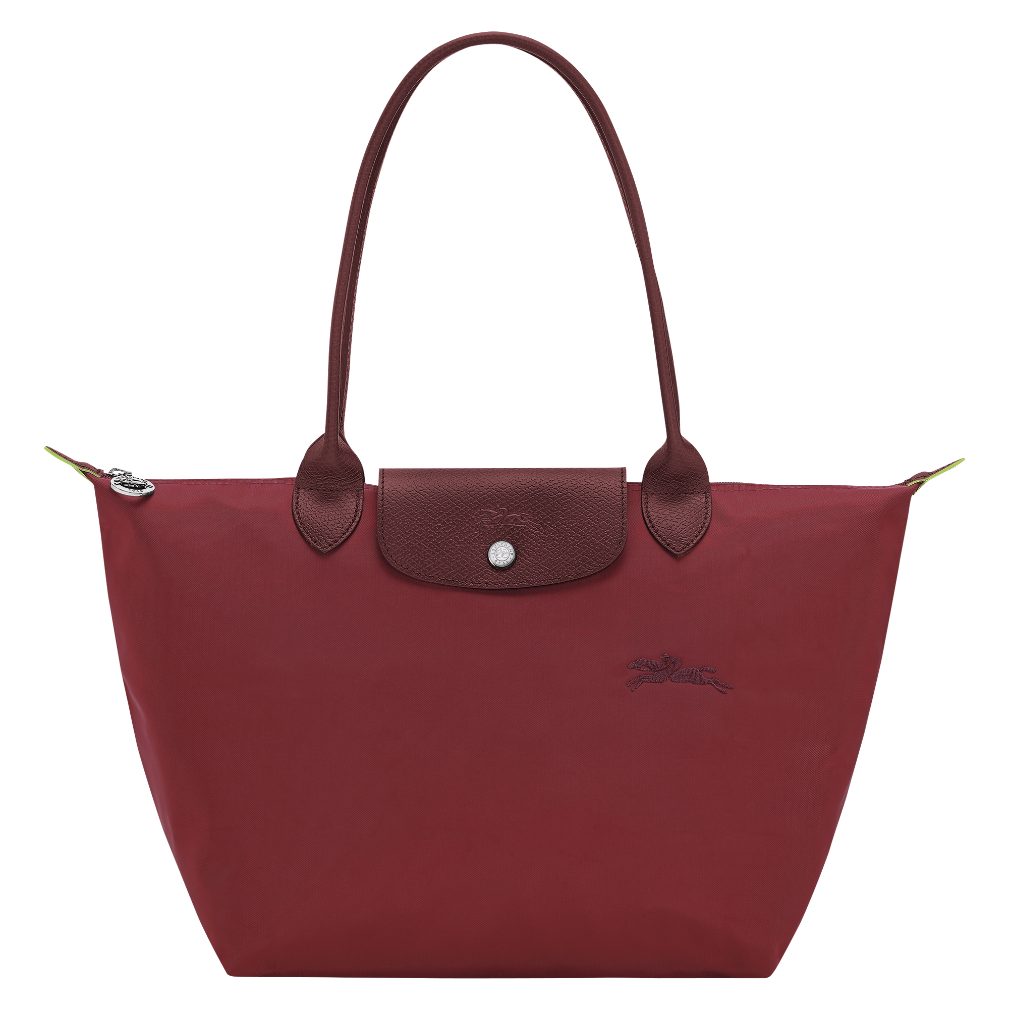 Le Pliage Green Tote bag M, Pomegranate