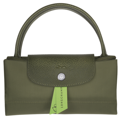 Le Pliage Green S Handbag , Forest - Recycled canvas - View 6 of  6
