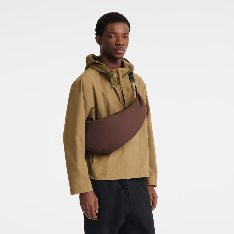Le Pliage Energy XL 斜挎包 , 可可色 - 帆布  - 查看 7 7