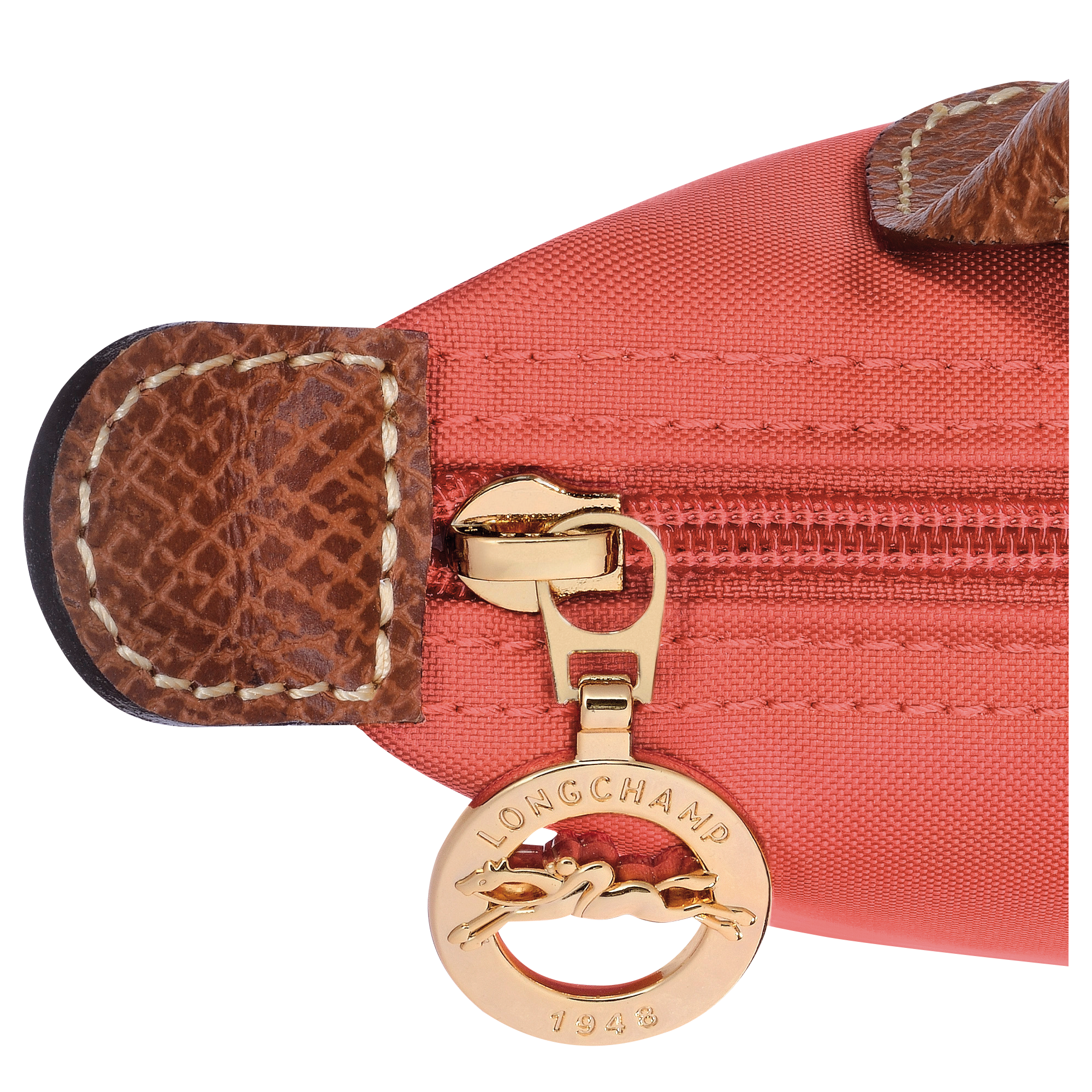 Le Pliage Original Pouch with handle, Strawberry