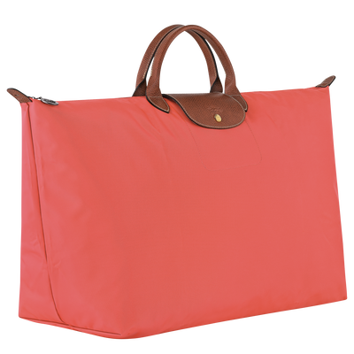 Le Pliage Original XL Travel bag , Strawberry - Recycled canvas