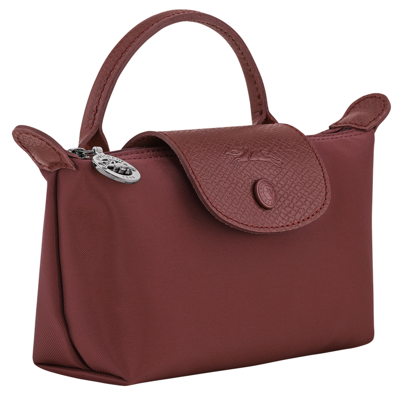 Le Pliage One 手拿包 , 勃艮第色 - 帆布  - 查看 2 5