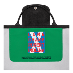 Longchamp x Robert Indiana 旅行包 S, 红色