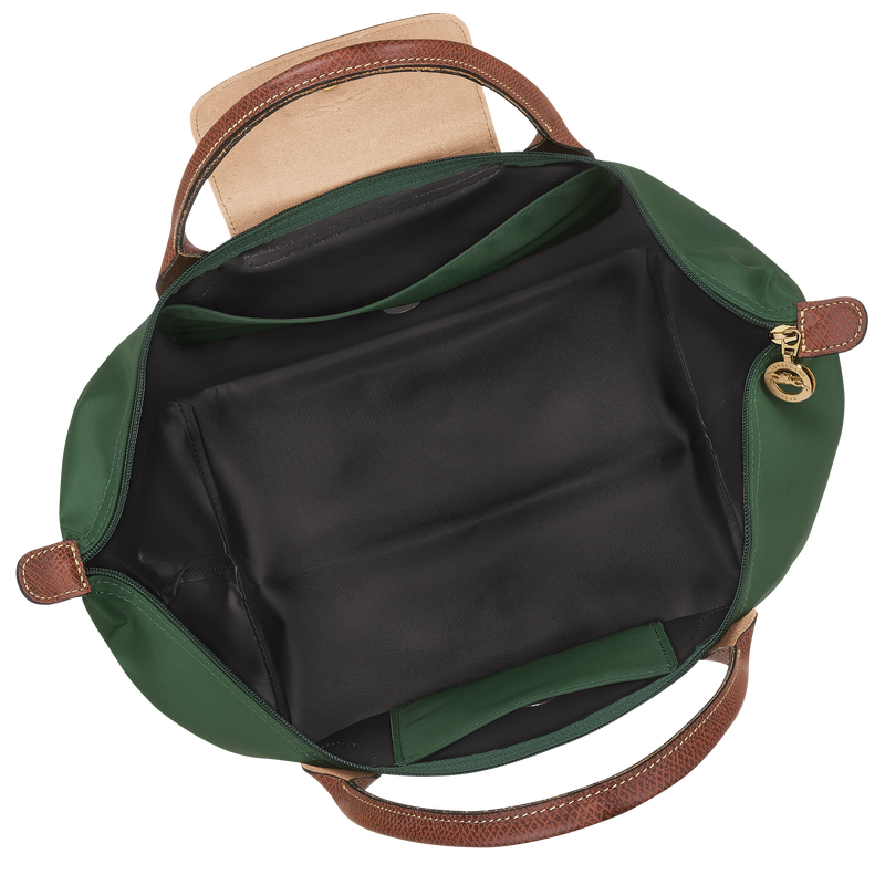 Le Pliage Original M 手提包 , 英伦绿 - 再生帆布  - 查看 5 7