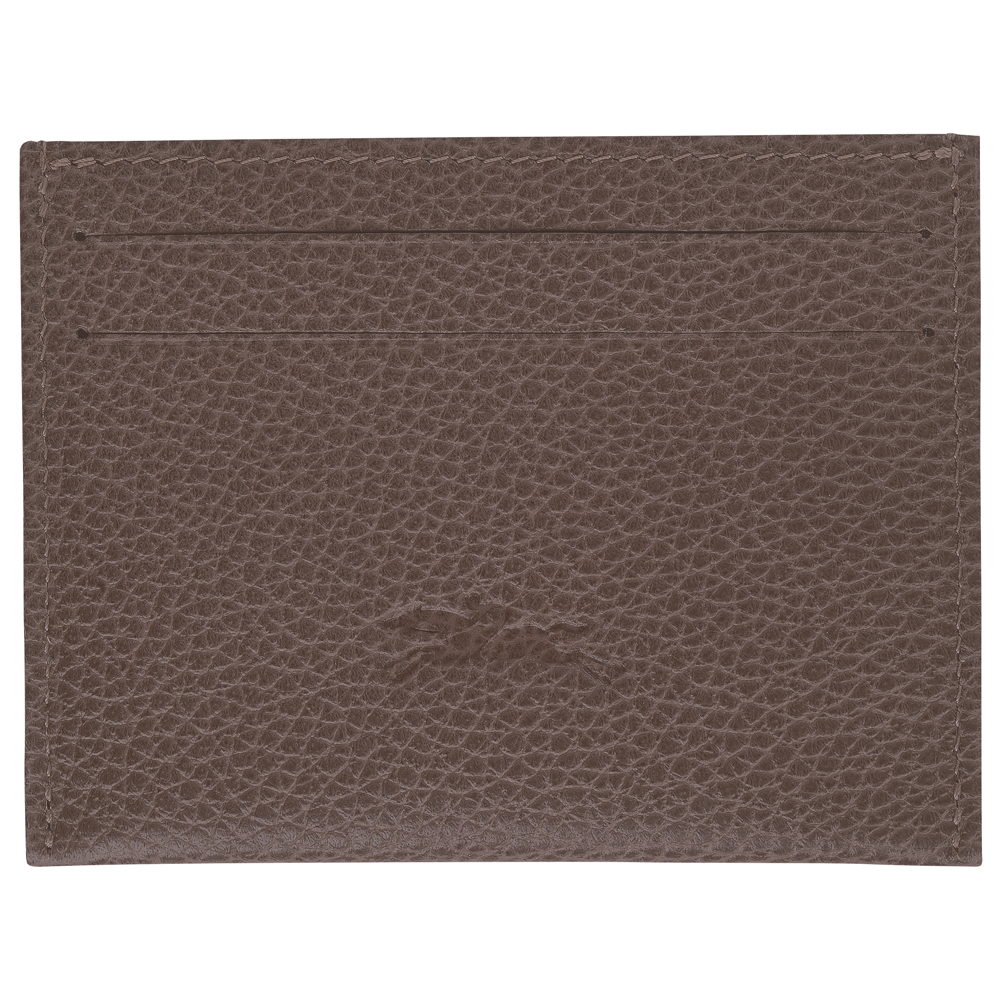 Card holder, Taupe - View 2 of
2 - zoom in Le Foulonné Card holder, Taupe