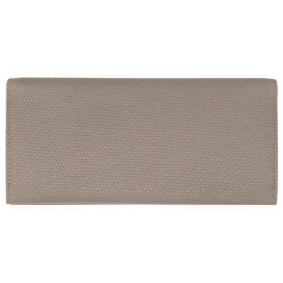 Le Roseau Long continental wallet , Clay - Leather