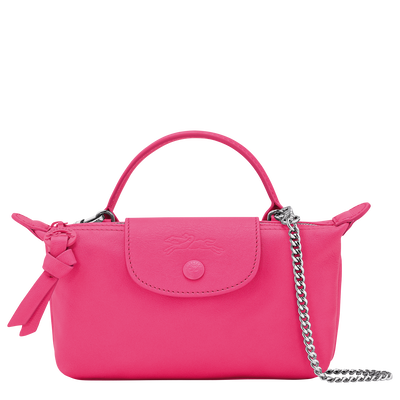 Le Pliage Xtra XS Pouch , Pink - Leather